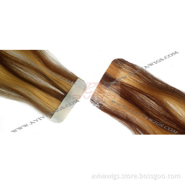 100% Virgin Remy Tape in Human Hair Extension